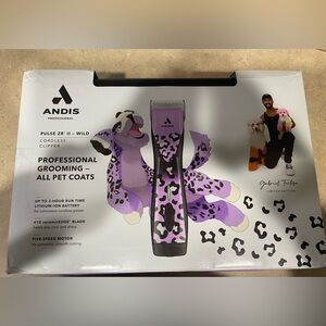 Andis Pulse ZR II Cordless Animal/Dog Grooming Kit